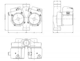 Циркуляционный насос IMP Pumps NMTD PLUS 25/60-180