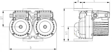 Циркуляционный насос IMP Pumps GHND Basic II 40-120 F