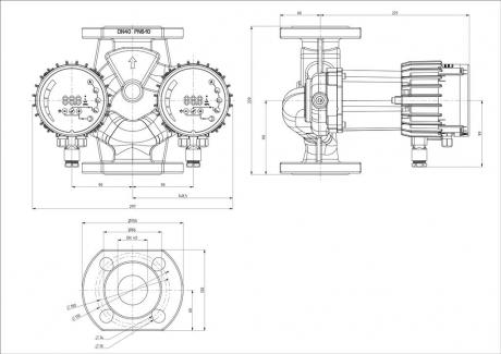 Циркуляционный насос IMP Pumps NMTD SMART C 40/120 F220