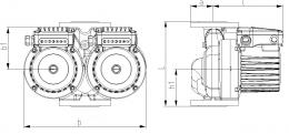 Циркуляционный насос IMP Pumps GHNDbasic II 80-190 F PN6)