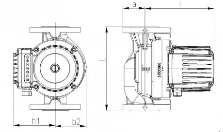 Циркуляционный насос IMP Pumps SANbasic II 65-120 F340