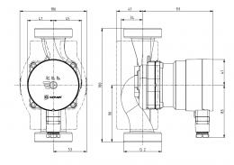 Циркуляционный насос IMP Pumps NMT SAN MINI PLUS 32/60-180
