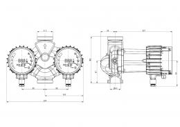 Циркуляционный насос IMP Pumps NMTD SMART C 32/60-180