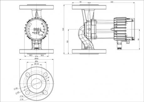 Циркуляционный насос IMP Pumps NMT SMART C 50/40 F240