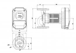 Циркуляционный насос IMP Pumps NMT MAX II S 40/80 F220 Циркуляционный насос IMP Pumps NMT MAX II S 40/80 F220