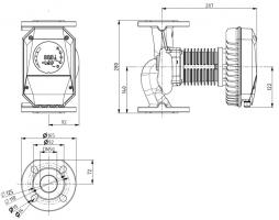 Циркуляционный насос IMP Pumps NMT MAX II S 50/80 F280