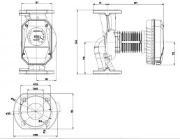 Циркуляционный насос IMP Pumps NMT MAX II S 65/40 F340 Циркуляционный насос IMP Pumps NMT MAX II S 65/40 F340
