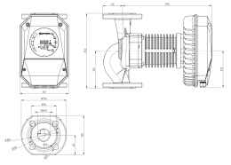 Циркуляционный насос IMP Pumps NMT MAX II C 40/120 F250