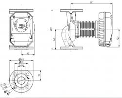Циркуляционный насос IMP Pumps NMT MAX II C 50/120 F280 Циркуляционный насос IMP Pumps NMT MAX II C 50/120 F280