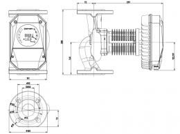 Циркуляционный насос IMP Pumps NMT MAX II C 50/180 F280 Циркуляционный насос IMP Pumps NMT MAX II C 50/180 F280