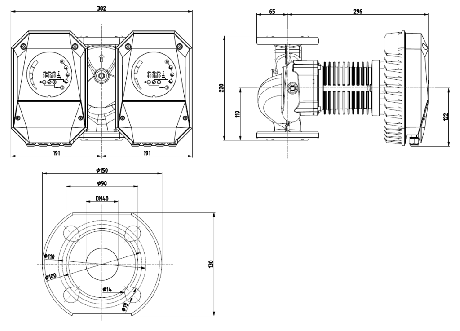 Циркуляционный насос IMP Pumps NMTD MAX II S 40/120 F220
