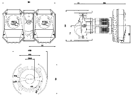 Циркуляционный насос IMP Pumps NMTD MAX II S 40/180 F220