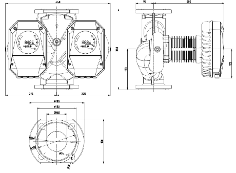 Циркуляционный насос IMP Pumps NMTD MAX II S 65/40 F340
