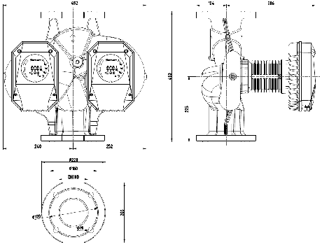 Циркуляционный насос IMP Pumps NMTD MAX II S 100/40 F450 PN6