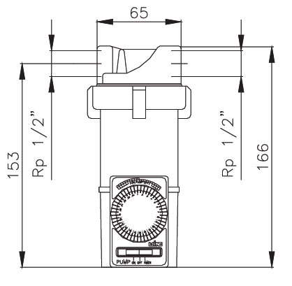 Циркуляционный насос IMP Pumps SAN ECO PRO 15/15 BT