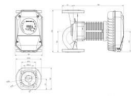 Циркуляционный насос IMP Pumps NMT MAX II 40/100 F250 Циркуляционный насос IMP Pumps NMT MAX II 40/100 F250