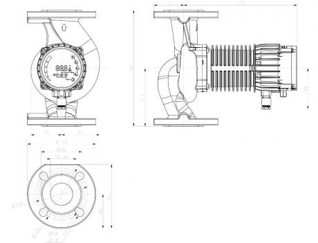 Циркуляционный насос IMP Pumps NMT MAX II 50/40 F280