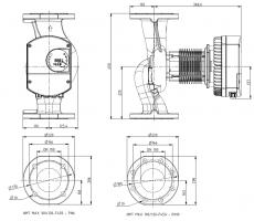 Циркуляционный насос IMP Pumps NMT MAX II  100/180 F450 PN6