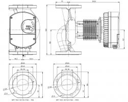 Циркуляционный насос IMP Pumps NMT MAX II C 80/120 F360 PN6