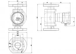Циркуляционный насос IMP Pumps NMT SMART II 50/120-F240 Циркуляционный насос IMP Pumps NMT SMART II 50/120-F240