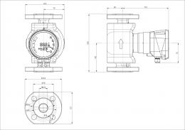 Циркуляционный насос IMP Pumps NMT SMART II U 32/120-F220