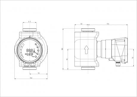 Циркуляционный насос IMP Pumps NMT SMART II C 32/120-180