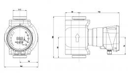 Циркуляционный насос IMP Pumps NMT SAN SMART II 32/100-180