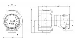 Циркуляционный насос IMP Pumps NMT SAN SMART II 32/120-180