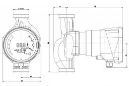 Циркуляционный насос IMP Pumps NMT SAN SMART II S 25/60-180