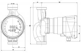 Циркуляционный насос IMP Pumps NMT SAN SMART II U 25/120-180