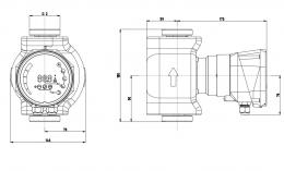 Циркуляционный насос IMP Pumps NMT SAN SMART II C 32/120-180