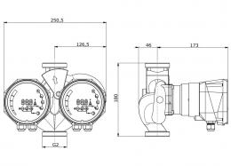 Циркуляционный насос IMP Pumps NMTD SMART II 32/120-180