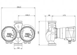 Циркуляционный насос IMP Pumps NMTD SMART II U 32/100-180