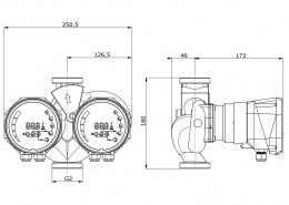 Циркуляционный насос IMP Pumps NMTD SMART II C 32/60-180