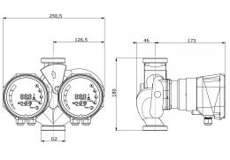 Циркуляционный насос IMP Pumps NMTD SMART II C 32/120-180