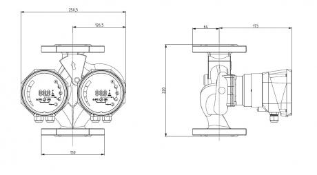 Циркуляционный насос IMP Pumps NMTD SMART II C 40/100-F220