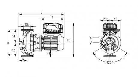Циркуляционный насос IMP Pumps ECL 65-150/4/2.2K/I-N-2TT